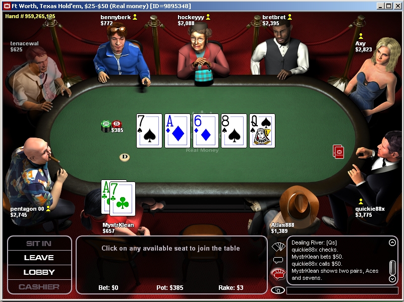 Play Poker at PokerRoom.com